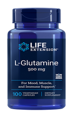 L-Glutamine 500 mg - 100 cápsulas - minhavitamina.com