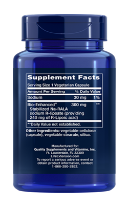 Super R-Lipoic Acid - 240 mg, 60 cápsulas - minhavitamina.com