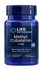 Methylcobalamin 1mg, 60 pastilhas - minhavitamina.com