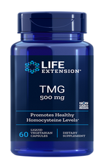 TMG 500 mg, 60 cápsulas vegetarianas líquidas - minhavitamina.com