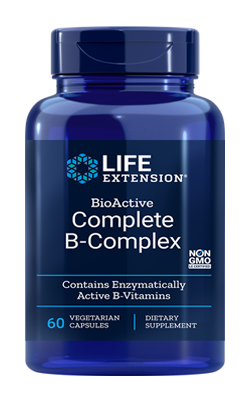 BioActive Complete B-Complex - 60 cápsulas vegetarianas - minhavitamina.com