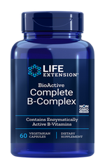 BioActive Complete B-Complex - 60 cápsulas vegetarianas - minhavitamina.com