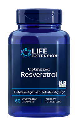 Optimized Resveratrol, 60 cápsulas vegetarianas - minhavitamina.com