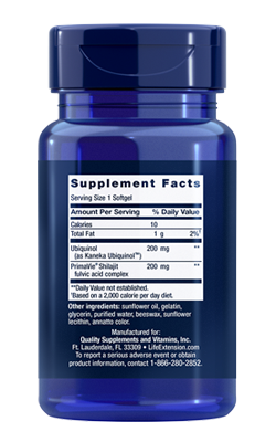 Super Ubiquinol CoQ10 with Enhanced Mitochondrial Support™ 200 mg, 30 softgels - minhavitamina.com