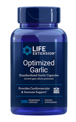 Optimized Garlic, 200 cápsulas vegetais - minhavitamina.com