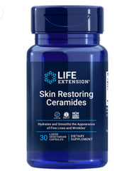Skin Restoring Ceramides - 30 liq Vcaps - minhavitamina.com