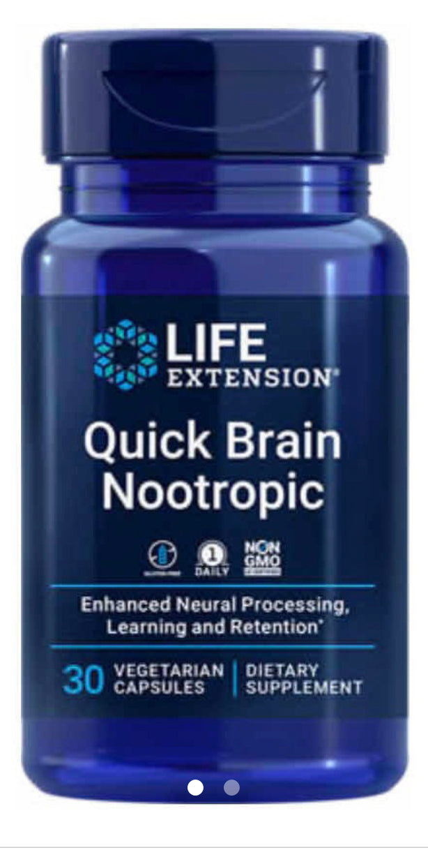 Quick Brain Nootropic 30 vcaps - minhavitamina.com