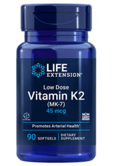 Low Dose Vitamin K2 45 mcg, 90 softgels - minhavitamina.com