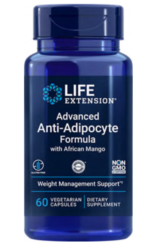 Advanced Anti-Adipocyte Formula with African Mango 60 vcaps - minhavitamina.com