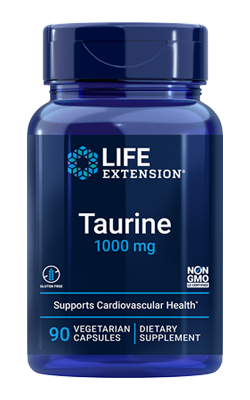 Taurine 1000 mg, 90 caps - minhavitamina.com
